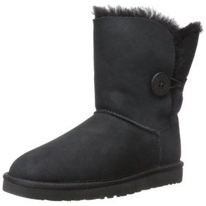 UGG Australia Bailey Button: 5803 - Black - Women's Size 9